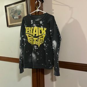 Black Panther tie dye crewneck